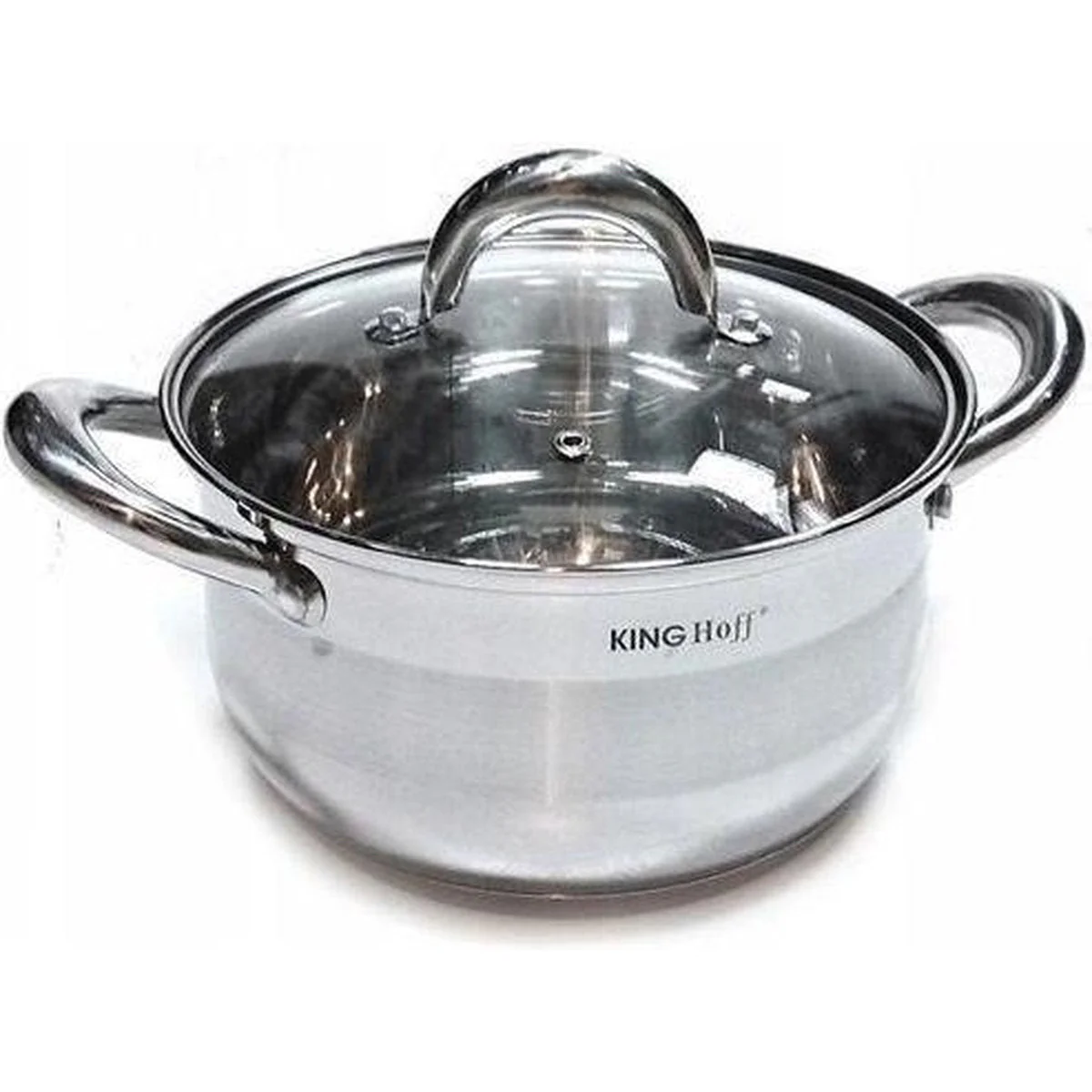 Kinghoff KB-1096 10 delige RVS pannenset - geschikt voor inductie - Afbeelding 3