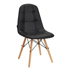 4RICO Make-up Stoel QS-185 Zwart Verstelbaar Ergonomisch Voor Salons