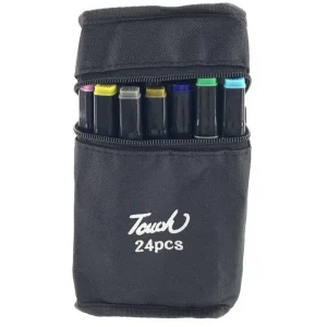 Set van 24 professional dual tip alcohol markers voor volwassenen en kinderen
