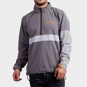 Banlieue Nylon Windbreaker Grijs