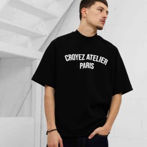 Croyez Raglan T-Shirt Heren Zwart