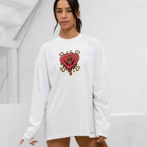 Croyez Sweet Like Candy Longsleeve T-Shirt Dames Wit