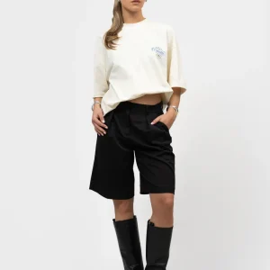 Equalité Yuki Boxy T-Shirt 2.0 Dames Gebroken Wit