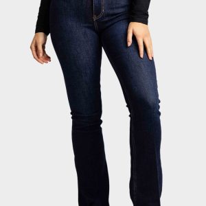Guess Sexy Flare Jeans Dames Donkerblauw