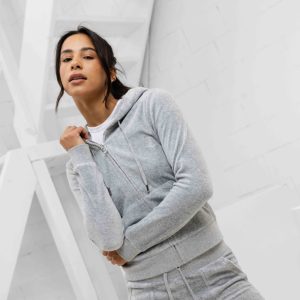 Juicy Couture Robertson Full Zip Trainingspak Dames Grijs