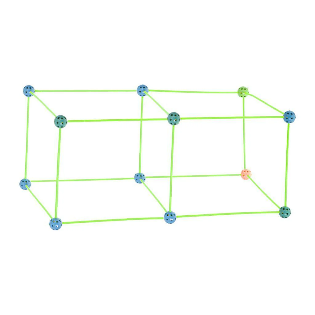 Geometrische Constructie XXL Set 480-delig – Bouwrietjes met Verbindingsstukken – Educatief STEM Speelgoed voor Kinderen – Inclusief Opbergbox - Afbeelding 7