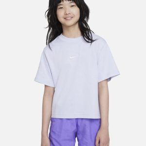 Nike Sportswear T-Shirt Meisjes Paars