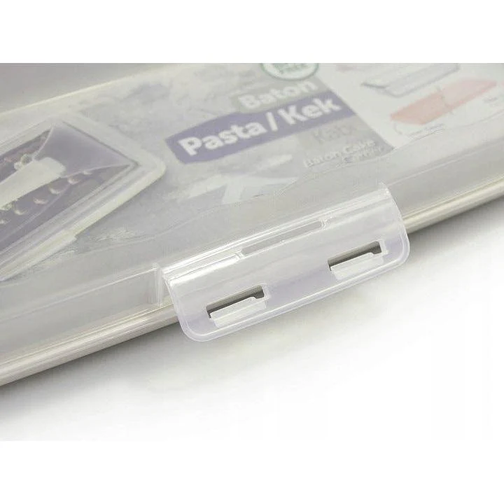 Dunya Lock & Fresh Langwerpige Taartdoos – Taart- en Cake Bewaardoos 36,5 cm – Met Handvat & Vergrendeling – BPA-vrij – Vershouddoos & Taartplateau in Één - Afbeelding 4