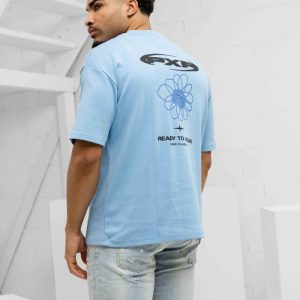 Project X Paris Ready To Wear T-Shirt Heren Lichtblauw