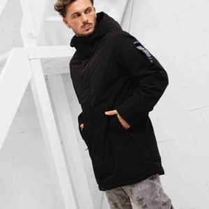 Pure Path ActiveFlex Parka Winterjas Heren Zwart