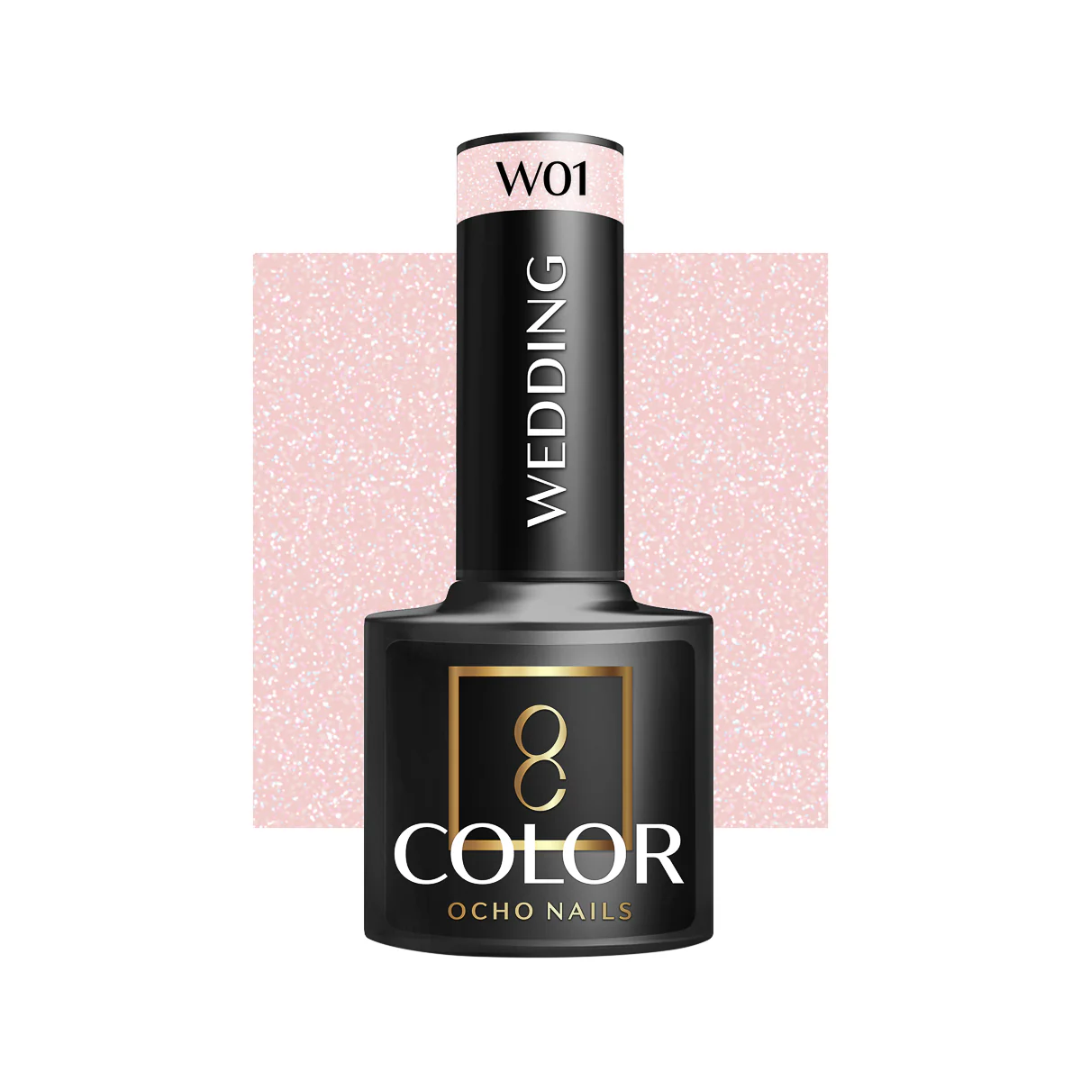 Ocho Nails W01 Professionele Hybride Bruidsnagellak - Roze UV Gellak - Wedding Nagellak 5 g