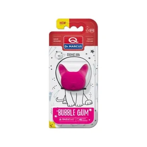 Dr. Marcus Bubble gum Cosmic Dog autogeurtje met neutrafresh technologie - Luchtverfrisser auto - Tot 45 dagen geurverspreiding - 20 Gram