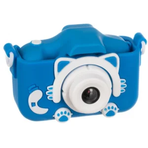 Kruzzel full HD digitale camera voor kinderen met mini SD kaart blauw