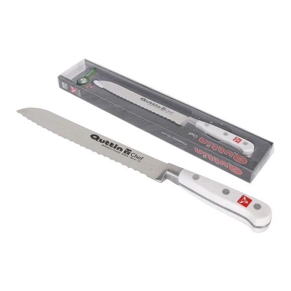 Quttin Chef broodmes 20 cm wit - Afbeelding 2