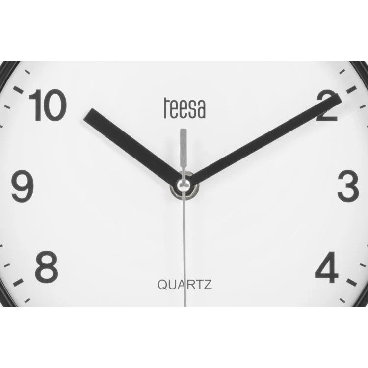 Teesa TSA0038B Wandklok 20 cm zwart - Afbeelding 6